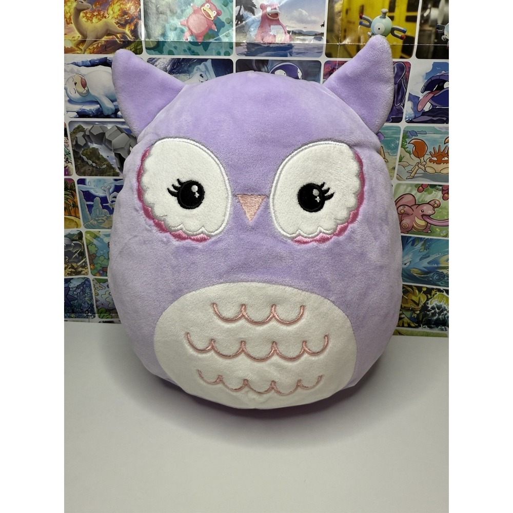 Squishmallows Miranda The Owl Plush 9" Purple Lavender Stuffed Animal